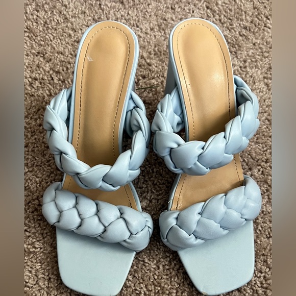 Braided blue mules - Picture 2 of 3